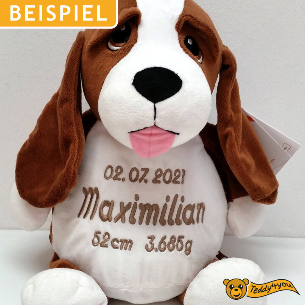 Jagdhund mit Name