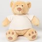Preview: Funny honey bear | Soft teddy with t-shirt