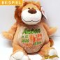 Preview: Soft toy with name - Lion, 16 inch - Example