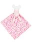 Preview: Baby Schmusetuch Mäuschen Mia | rosa | 35 cm | Rückseite