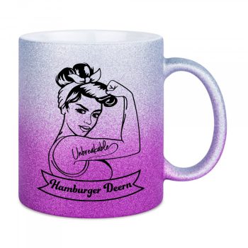 Hamburger Deern - Pink-Silber