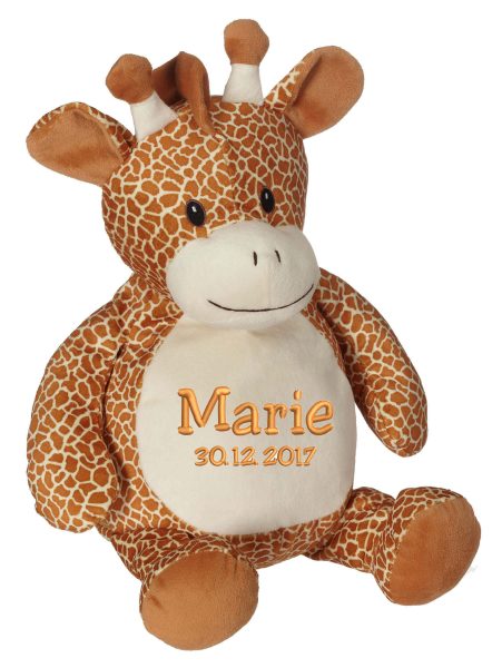 Plüschtier mit Namen - Giraffe, 41 cm